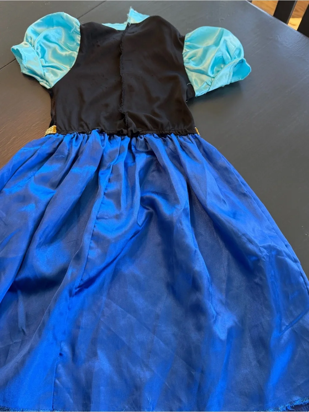 Disney Anna Frozen Play Costume Princess Dress Sz 3T-4T. Play quality